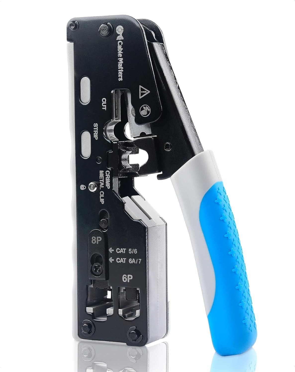 All-In-One Modular Ethernet Crimping Tool Cat 8 Cat5 Cat6 Cat7 Cat8 Crimping