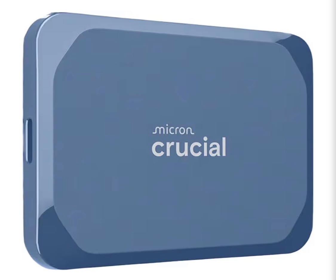 Crucial X10 2TB Portable SSD, Up to 2,100MB/s, USB 3.2 USB-C, External Solid Sta