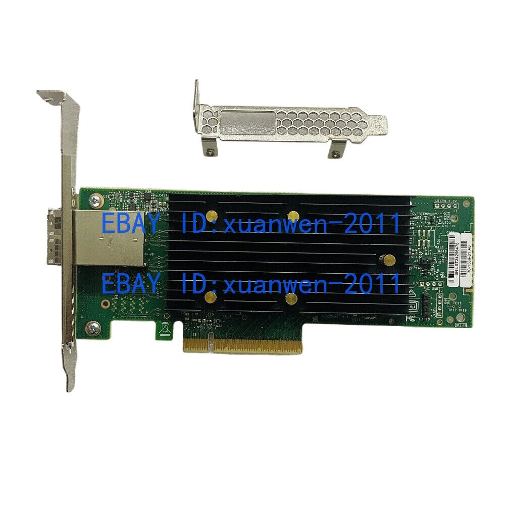 Lenovo 430-8E LSI SAS9400-8e HBA PCIe x8 2x SFF-8644 12G SAS3 NVME Tri-Mode 