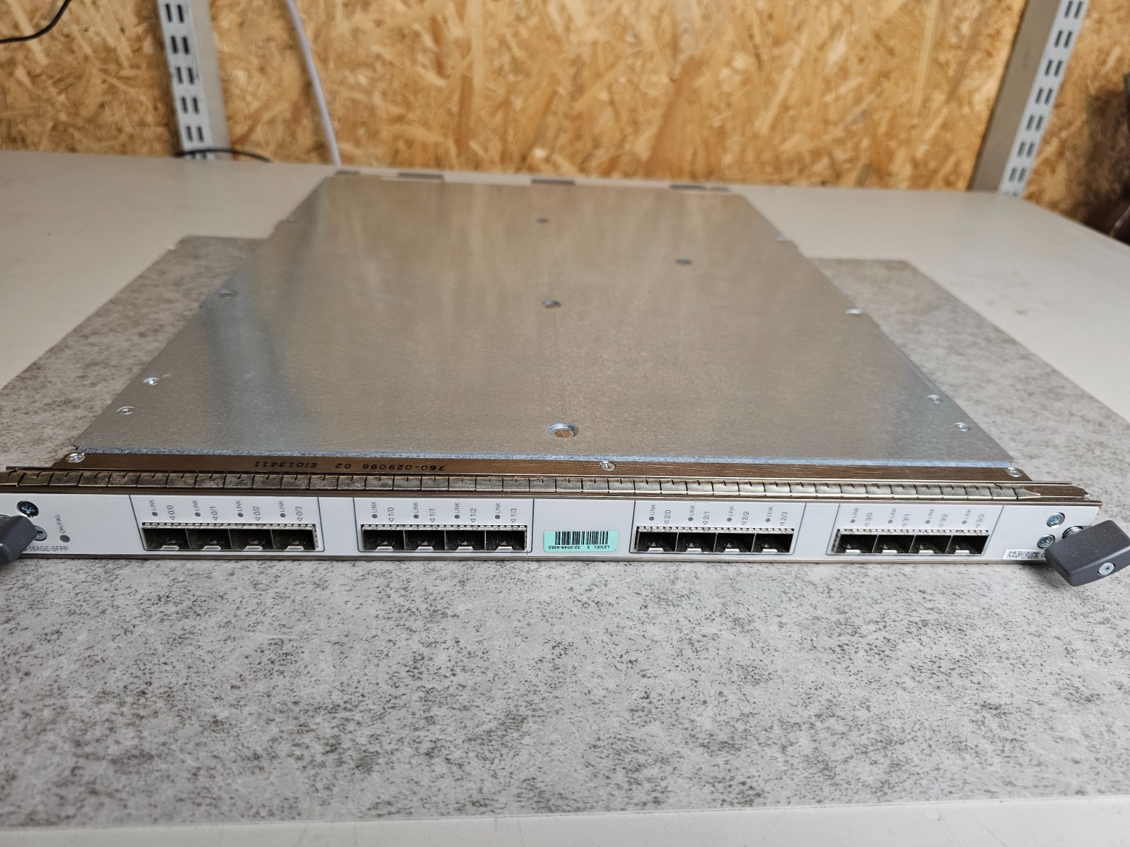 Juniper MPC-3D-16XGE-SFPP 16x 10GbE SFP+ Line Card for MX Series
