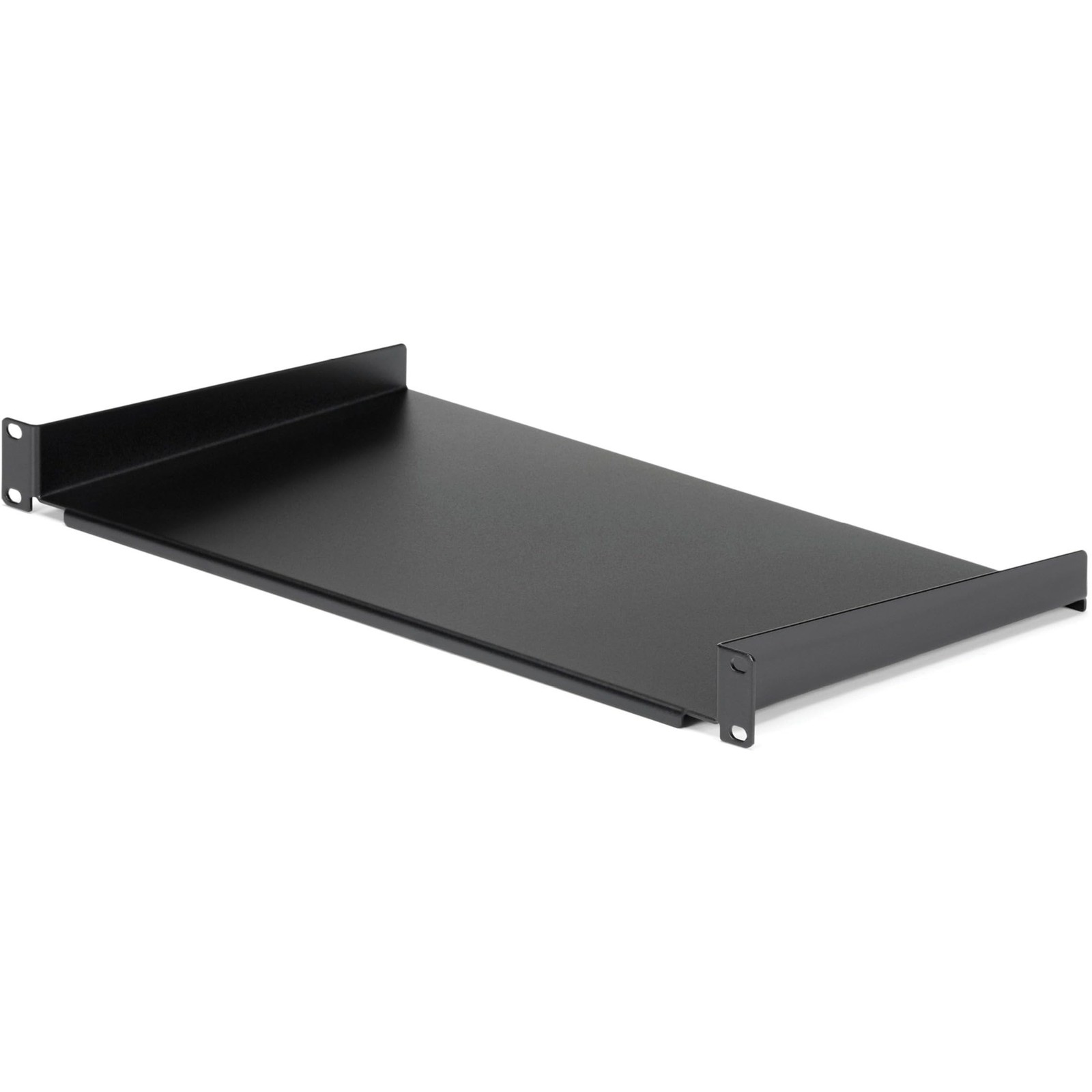 StarTech.com 1U Fixed Server Rack Mount Shelf - 10in Deep Steel Universal Can...