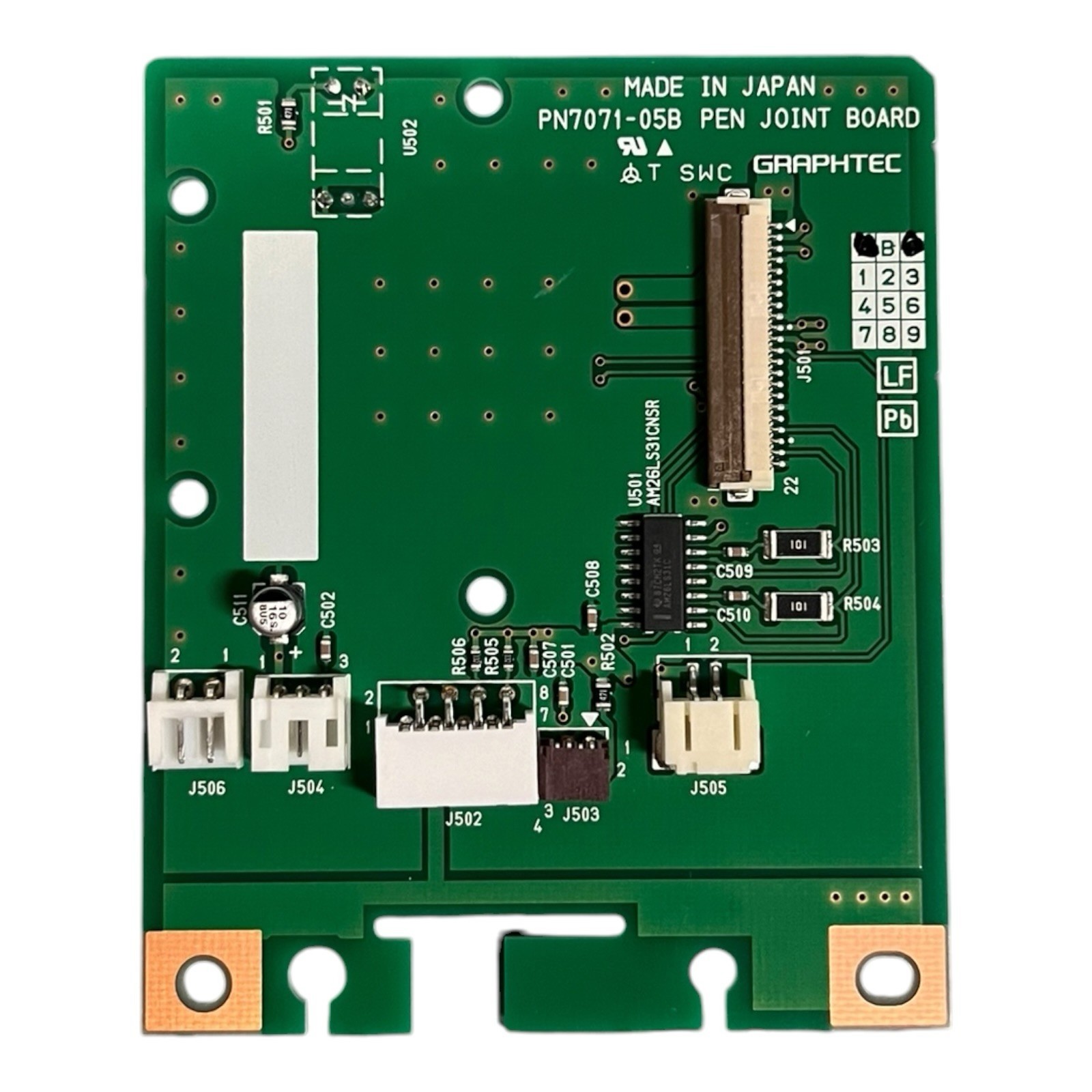 NEW Original Graphtec Pen Joint Board FC8000 FC8600 Cutting Plotter Carriage PCB