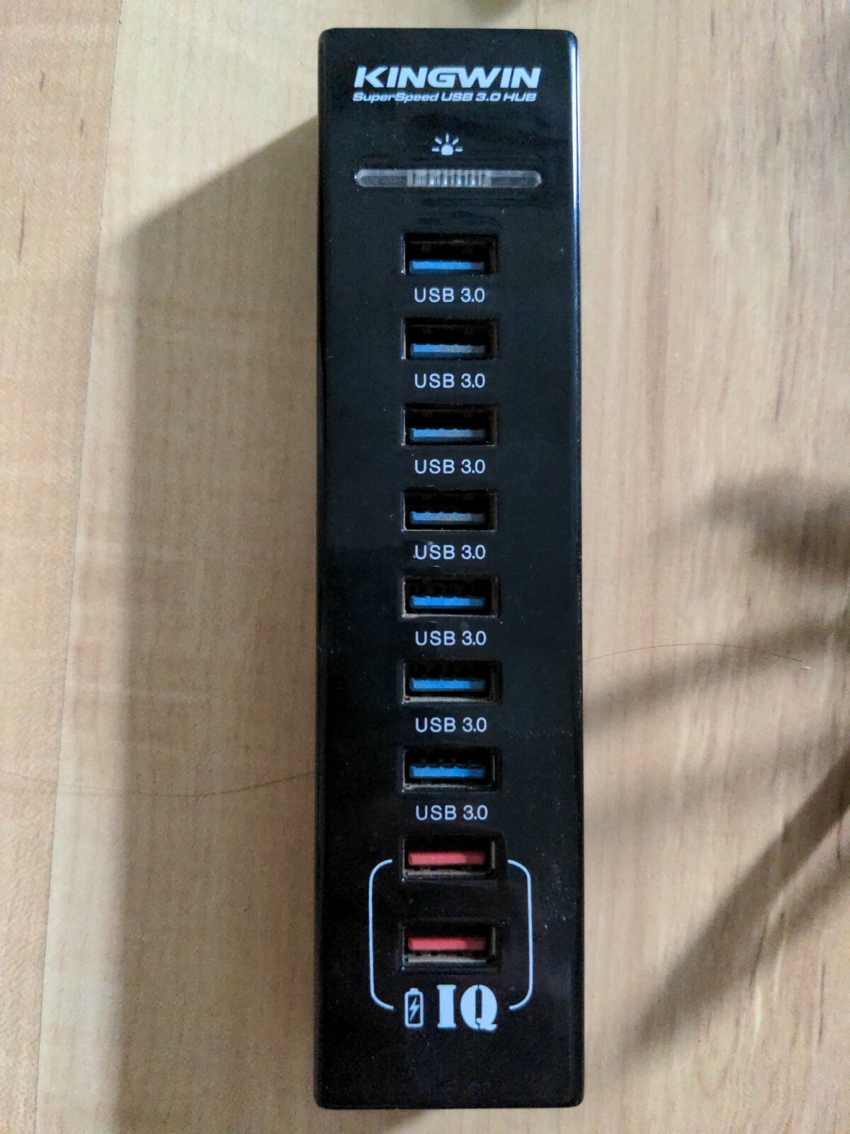 1 Used Kingwin 7xPort SuperSpeed w/ IQ USB3.0 Hub (KW-HUB-9U3)