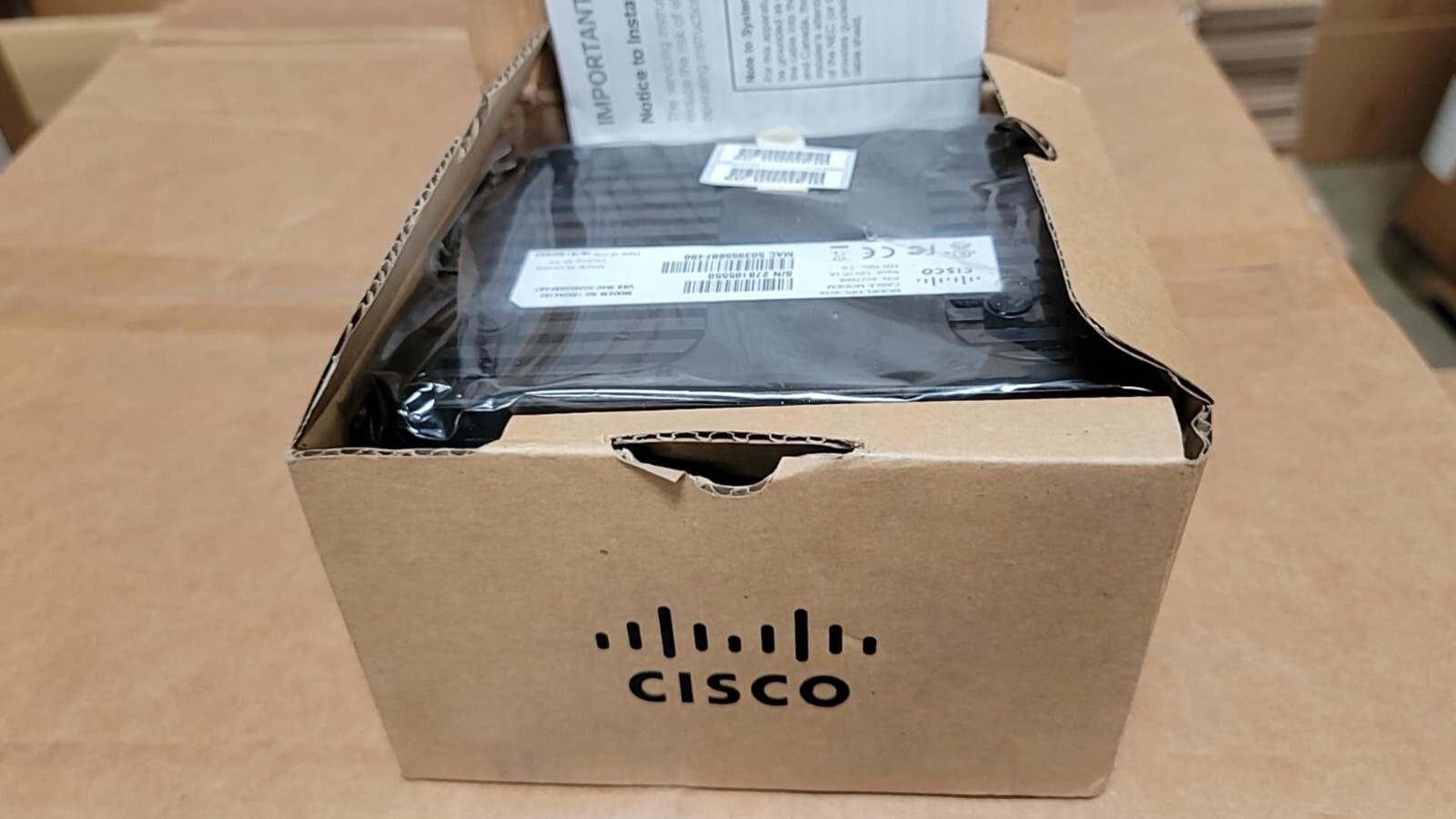 Cisco DPC3010 Cable Modem (new open)