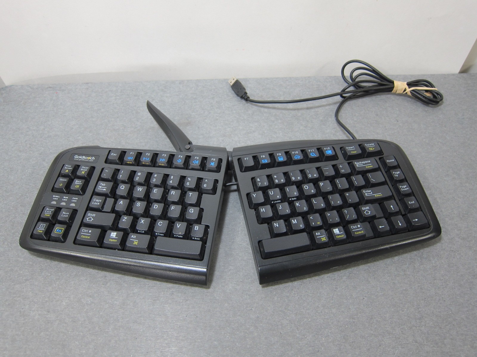 Goldtouch SK-2720 Ergonomic Adjustable Split Keyboard USB Wired Mac/PC