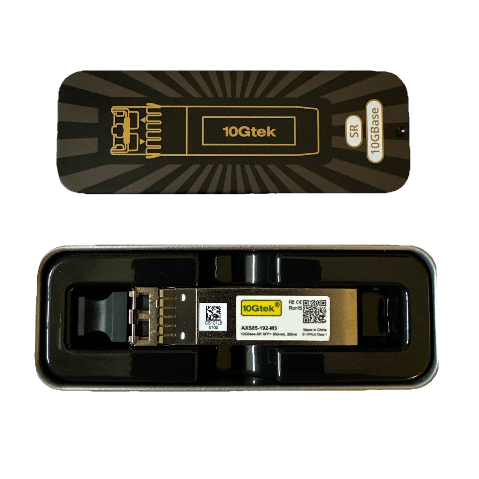 10GBase-SR SFP+ Transceiver Module 10Gtek -850nm MMF LC