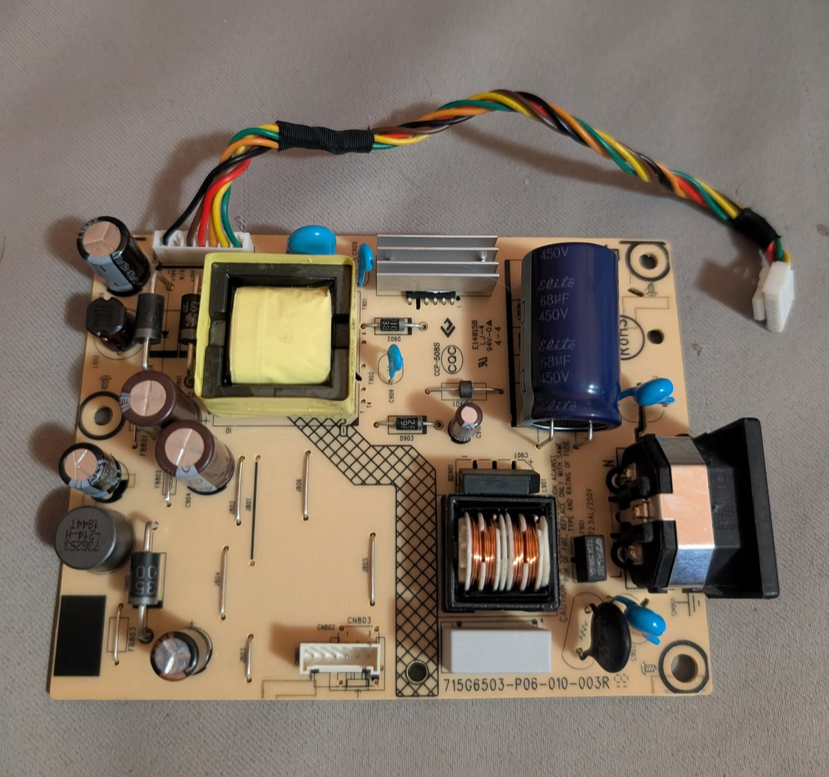 715G6503-P06-010-003R Power Supply LED Board HP 21KD