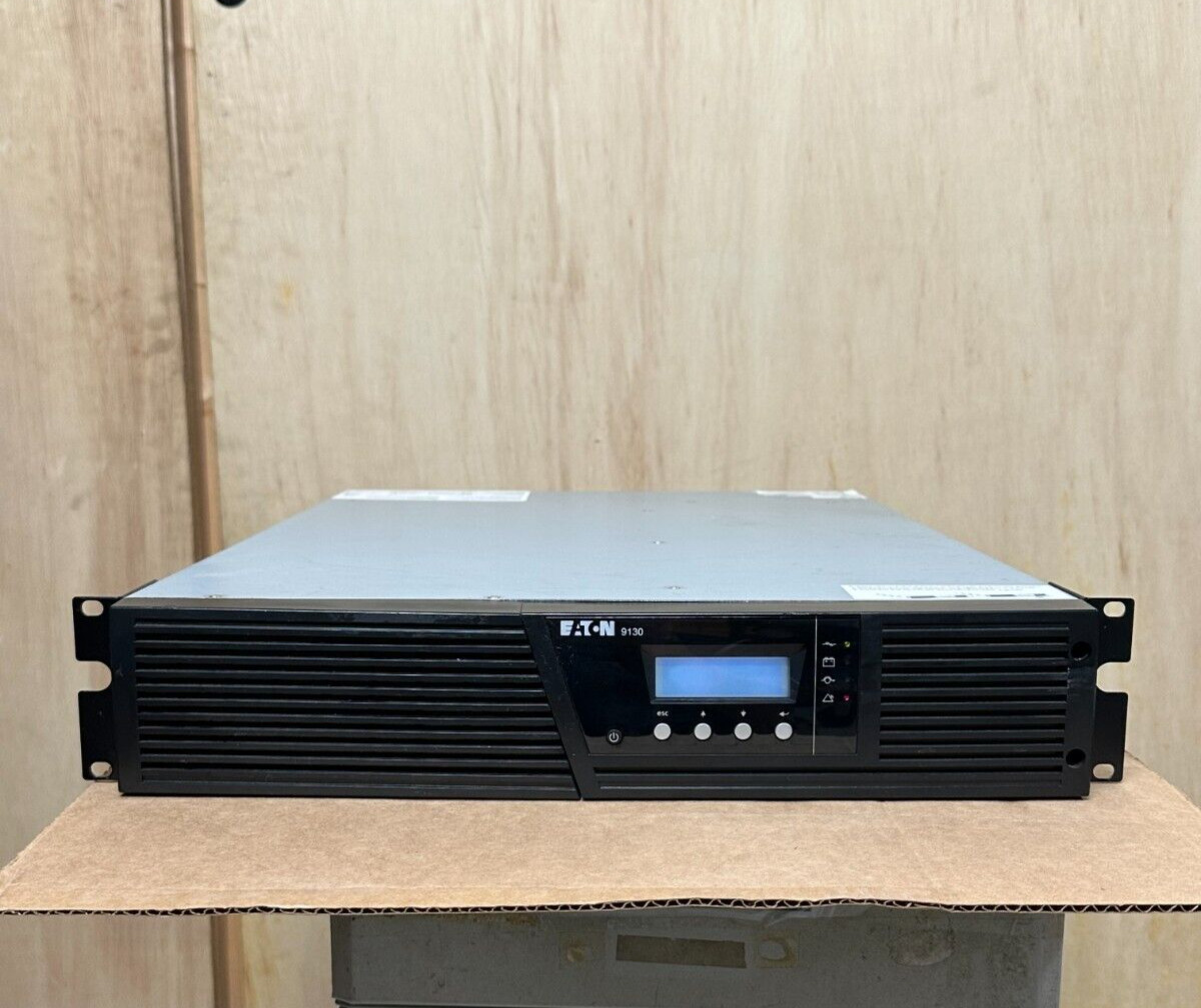 Eaton 9130 Model PW9130L2000R-XL2U POWERS ON READ DESCRIPTION