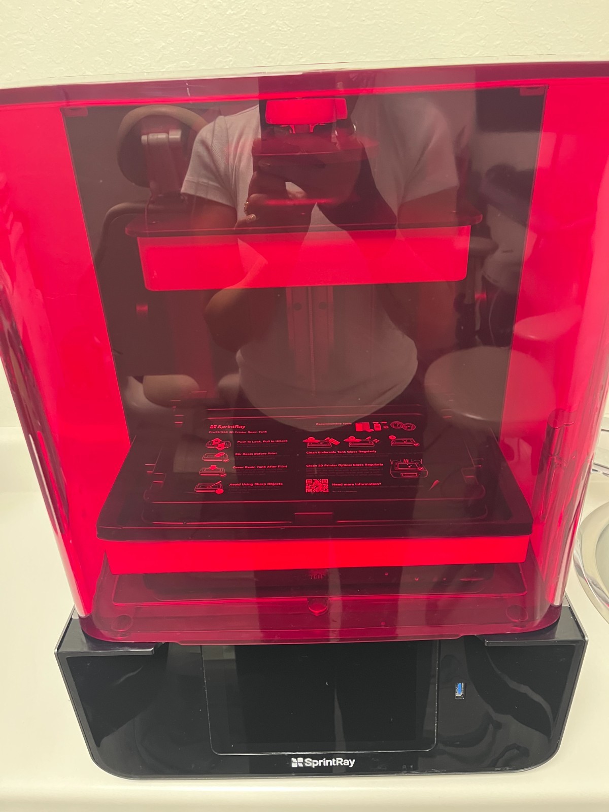 SPRINTRAY PRO 95 FULL SYSTEM- DENTAL 3D RESIN PRINTER---  AS-IS -READ