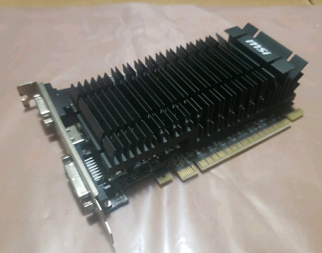 MSI NVIDIA GT 710 2GD5H LP 2gb GDDR5 Video Card