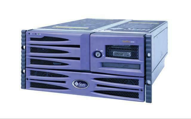 Sun SunFire V490 Quad UltraSparc IV 1.5Ghz 16Gb Ram 2x73Gb 5RU Rackmount Server