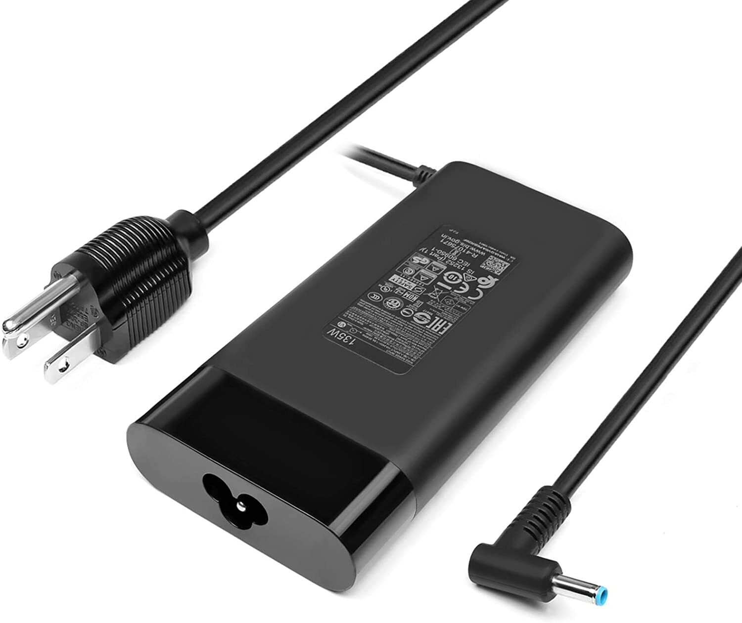135W Adapter Charger for HP Spectre x360 Pavilion Gaming 15 17 15 ec0013dx