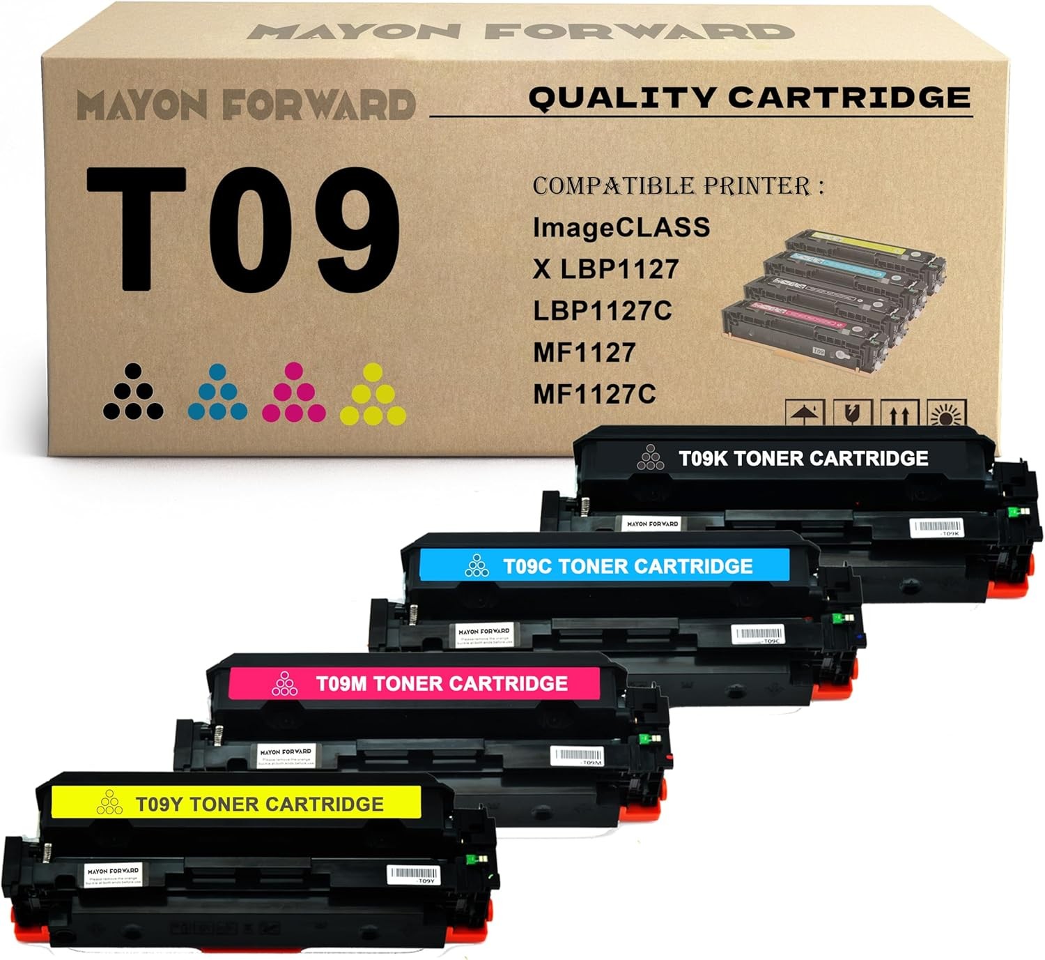 T09L T09 Toner Cartridge for Canon imageCLASS  X LBP1127 LBP1127C MF1127 MF1127C