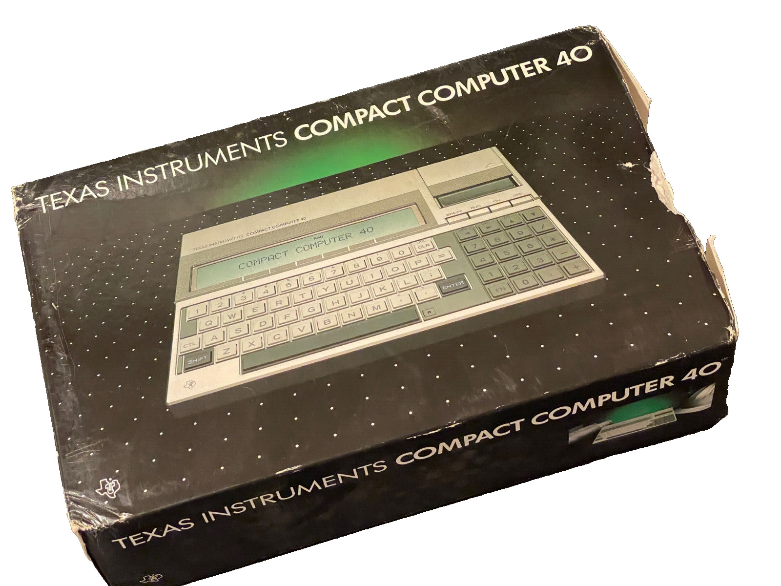 Texas Instruments Compact Computer 40 CC-40 VINTAGE RARE Collectible w/extras