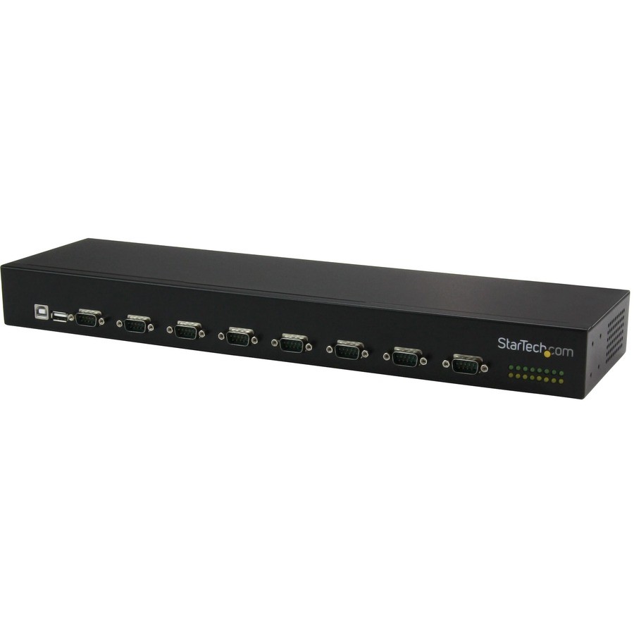 StarTech USB to Serial Hub - 8 Port - COM Port Retention - Rack Mount and Daisy
