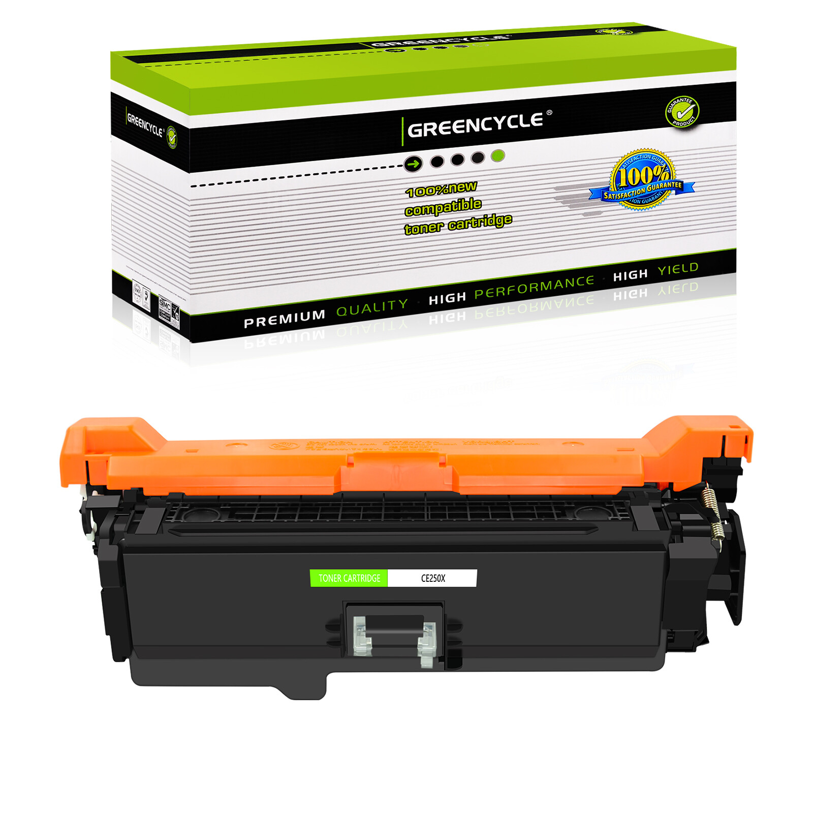GREENCYCLE CE250X HighYield Toner For HP 504X LaserJet CP3525x CM3530 CP3530 Lot