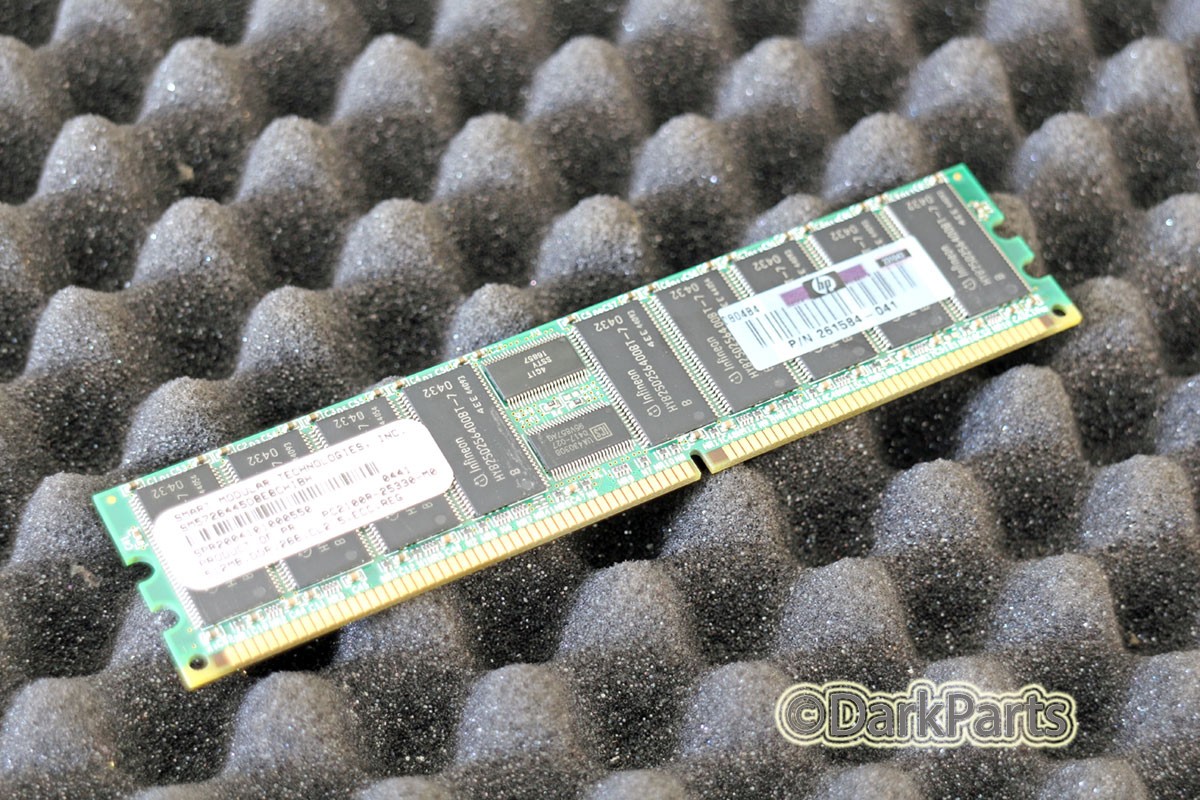 SMART Technologies SM5726445D8E6CHIBH 512MB Memory RAM PC2100R-25330-M0