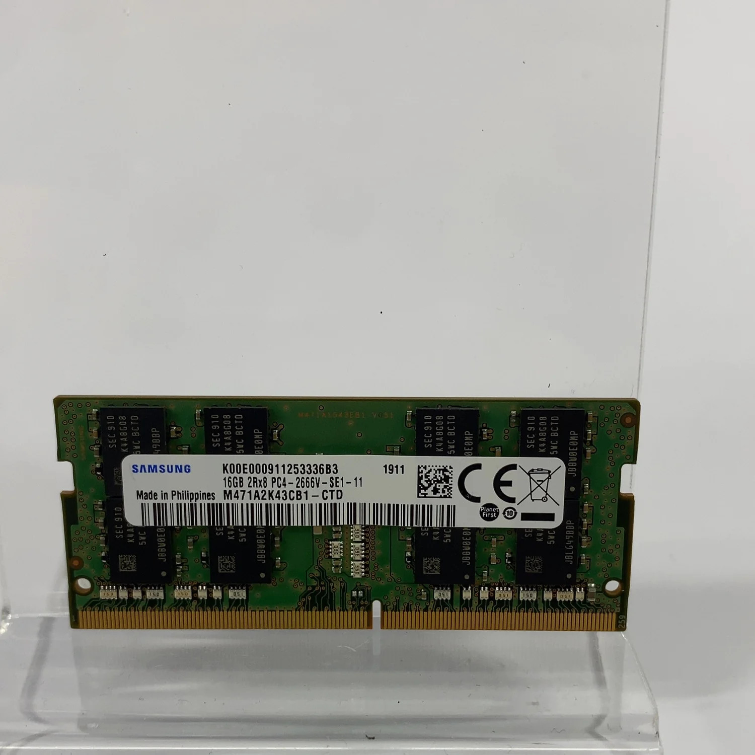 Samsung Low Profile 16GB (1x16GB) RAM DDR4 2666MHz PC4-2666V-SE1-11