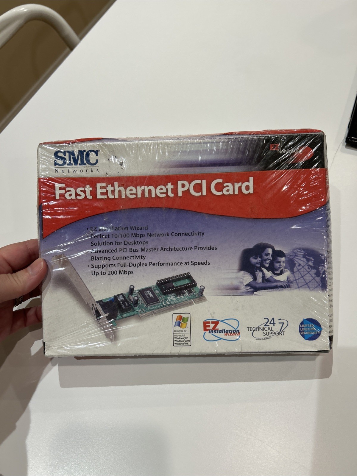 SMC Networks Fast Ethernet 10/100 PCI Card SMC1244TX