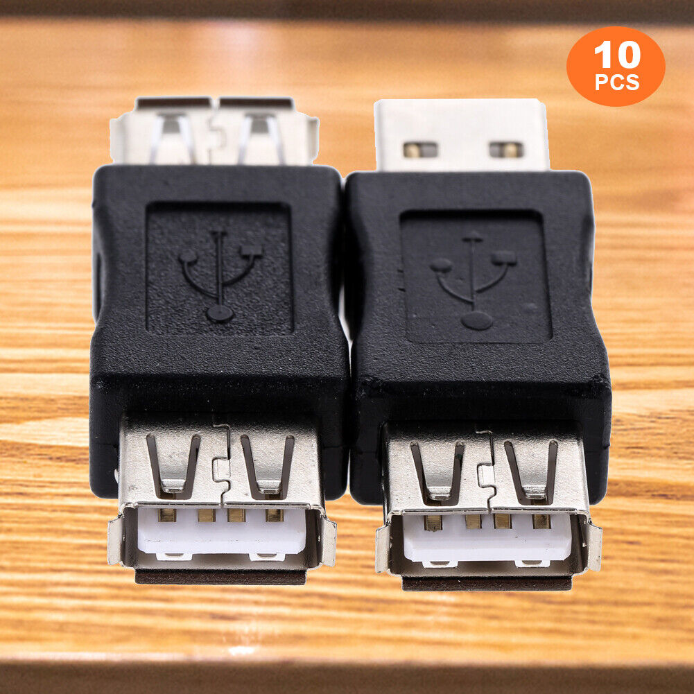 10pcs OTG 5pin F/M Changer Adapter Converter USB Male to Female Micro USB