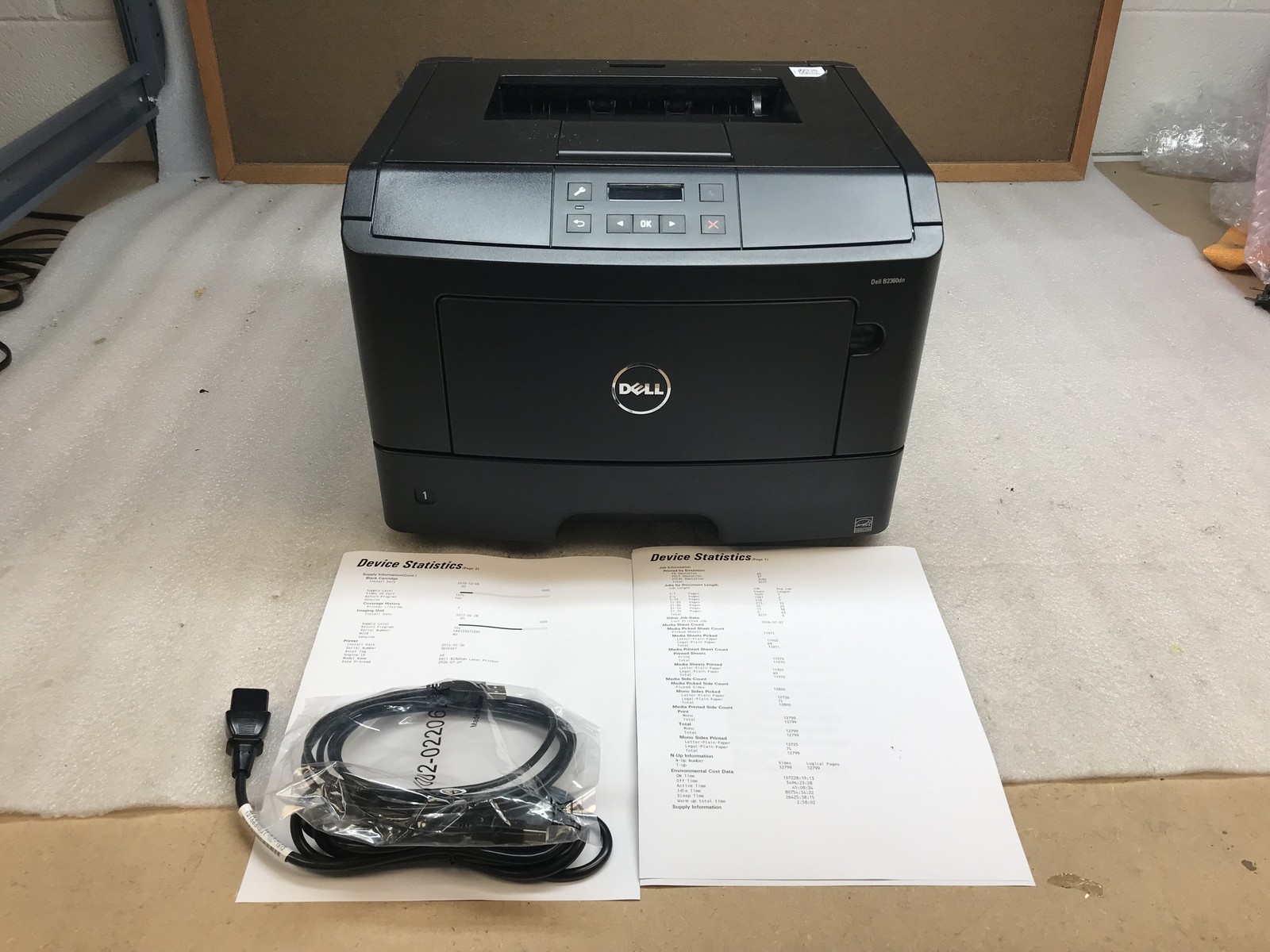 Dell B1260DN Standard Monochrome Laser Workgroup Printer Working 12K pages