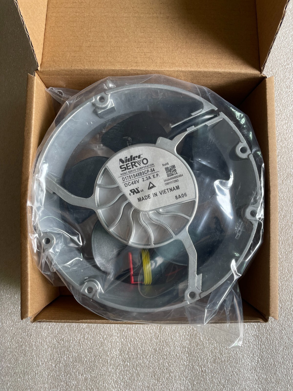 1PCS New Nidec D1751S48B9CP-54 DC48V 2.3A 4-wire Inverter Cooling Fan Fast Ship