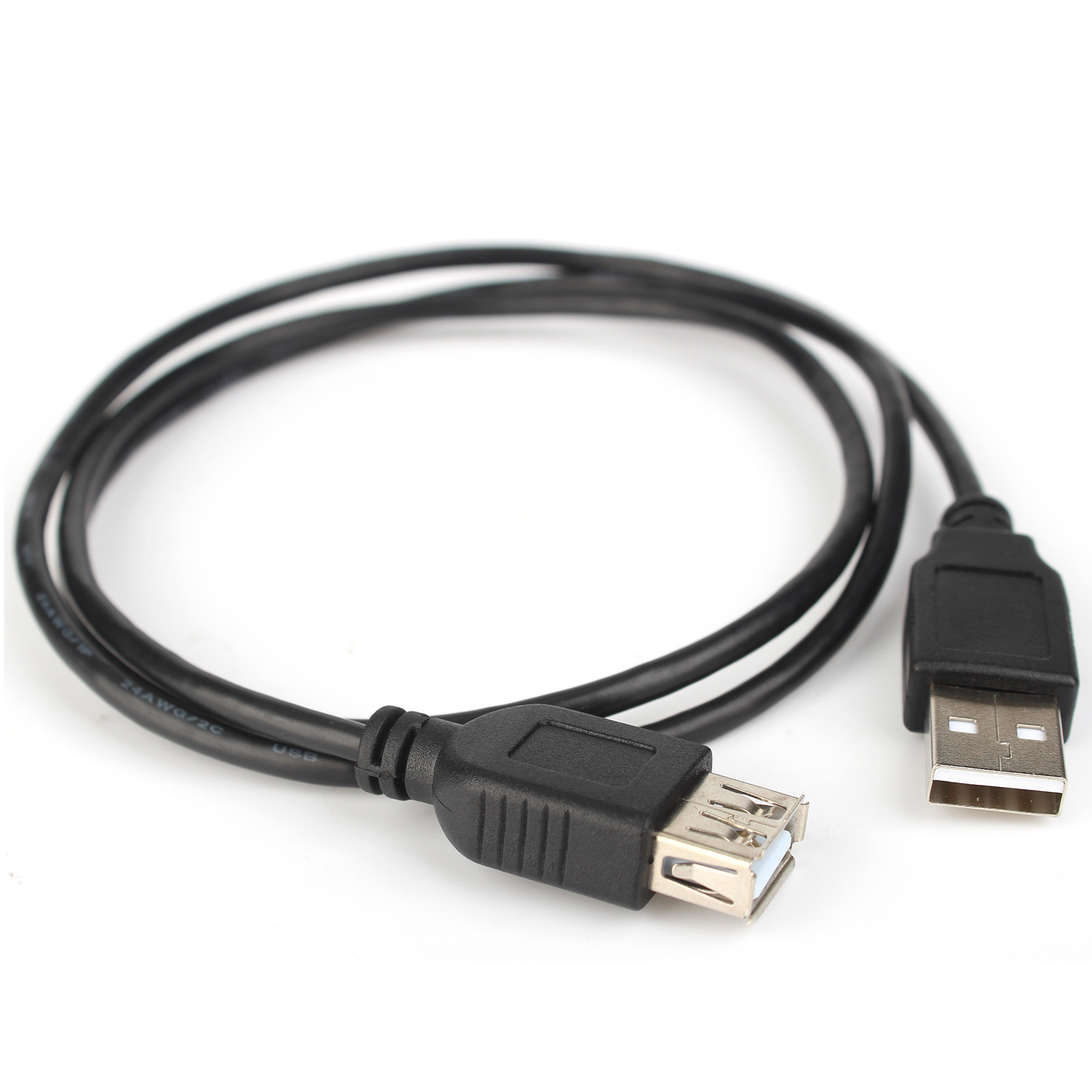 USB Extension Data Cable 2.0 A Male to A Female Long Cord for MacBook & PC Lot