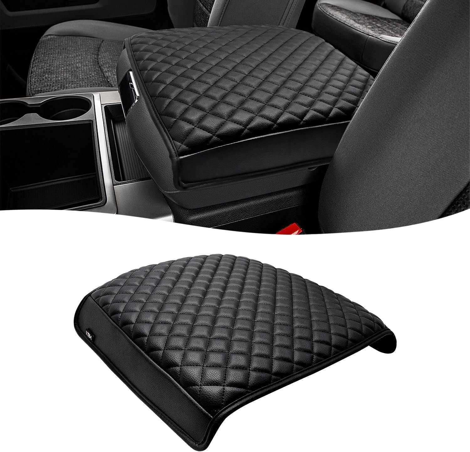 KBH Center Console Armrest Cover for 2009-2018 Dodge Ram 1500 2500 3500,... 