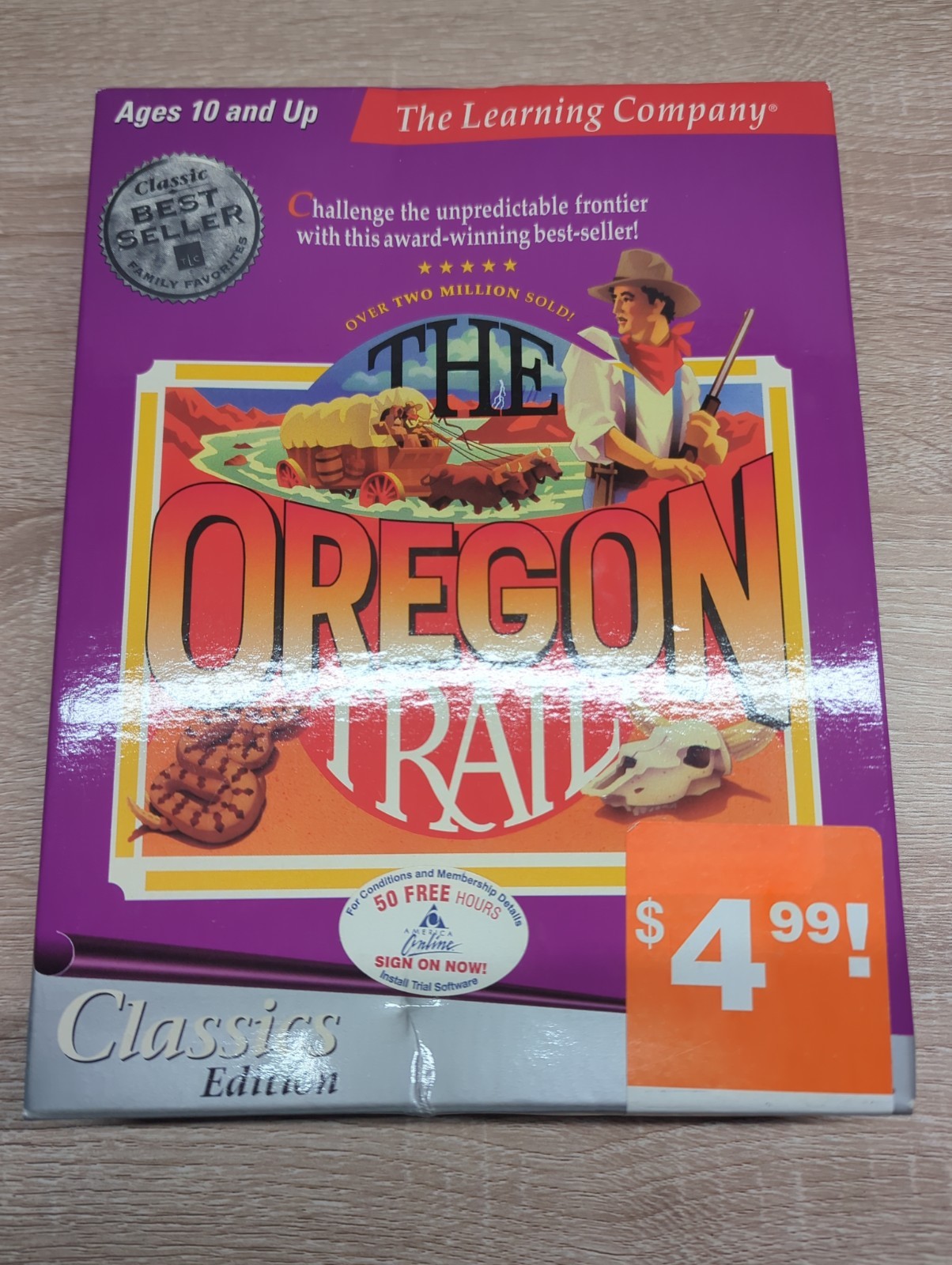 The Oregon Trail Windows Big Box Game CD-ROM Version  Mecc PC MAC 