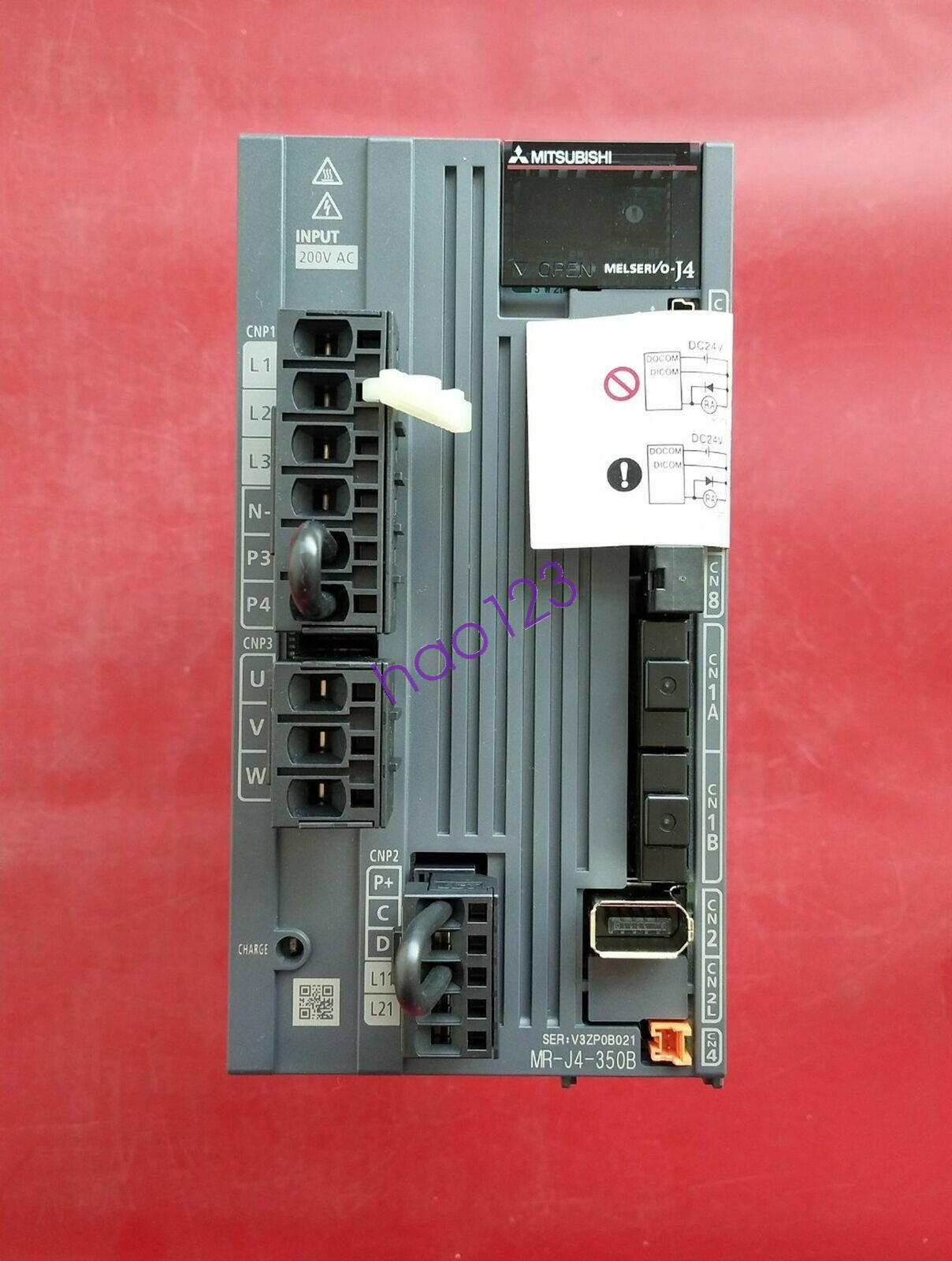1PC Mitsubishi Used drive MR-J4-350B Tested It In Good Condition DHL/FedEx