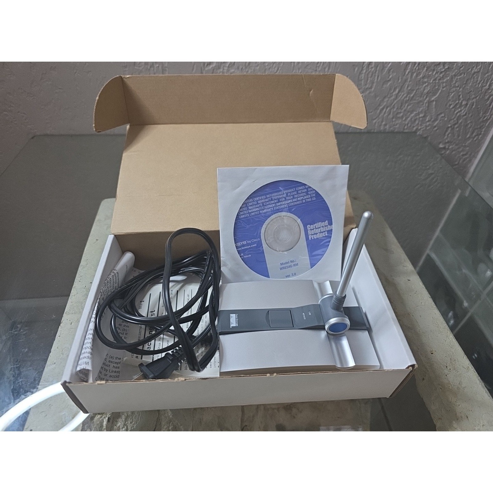 Linksys By CISCO Wireless G Range Expander WRE54G-RM