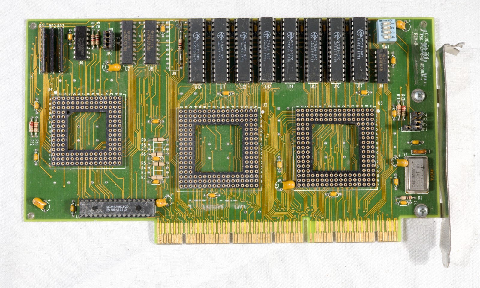 Club Falcon 486 EISA CPU Module board 32 bit EISA ISA59
