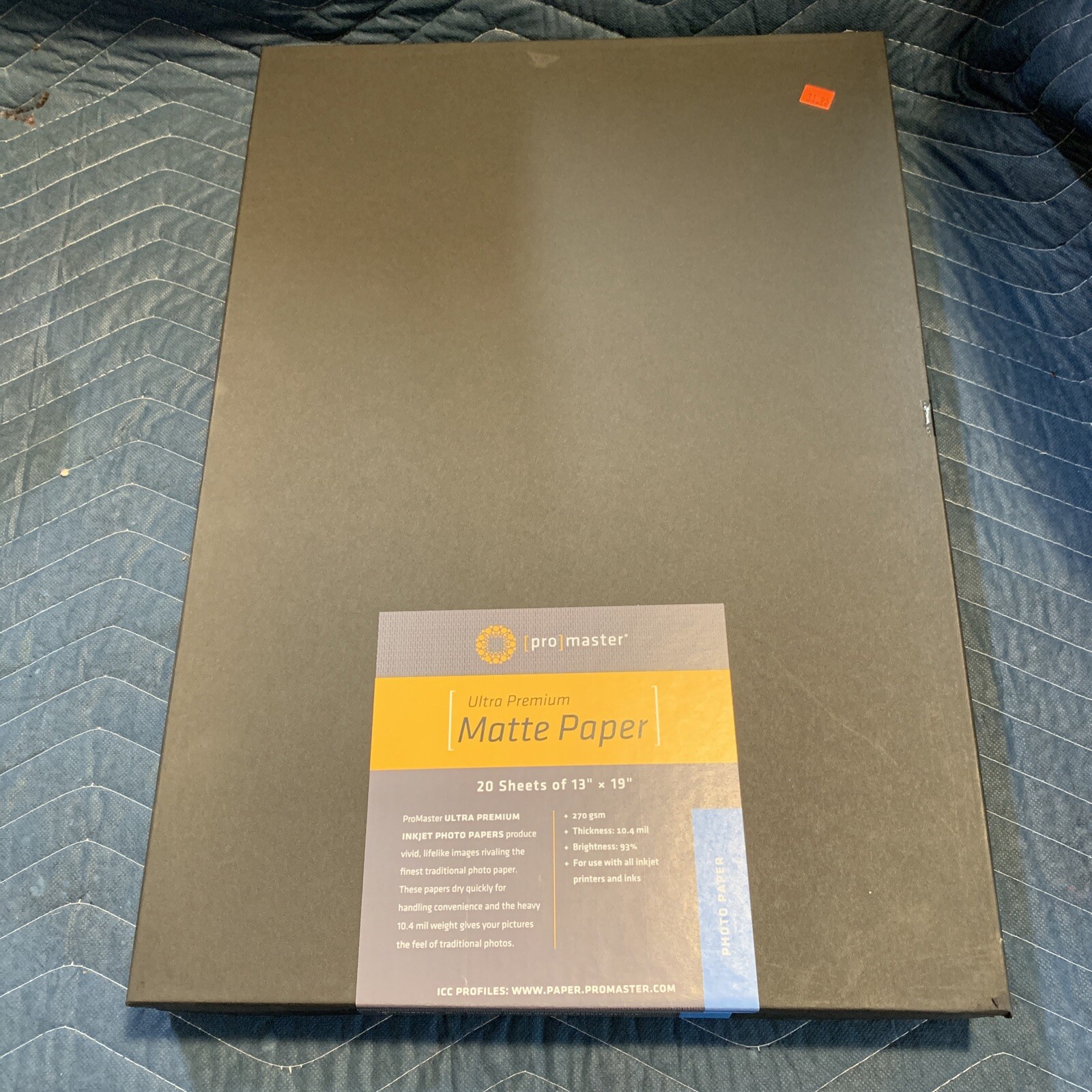 Pro Master Ultra Premium 13 X 19 Matte Paper 20 Sheets