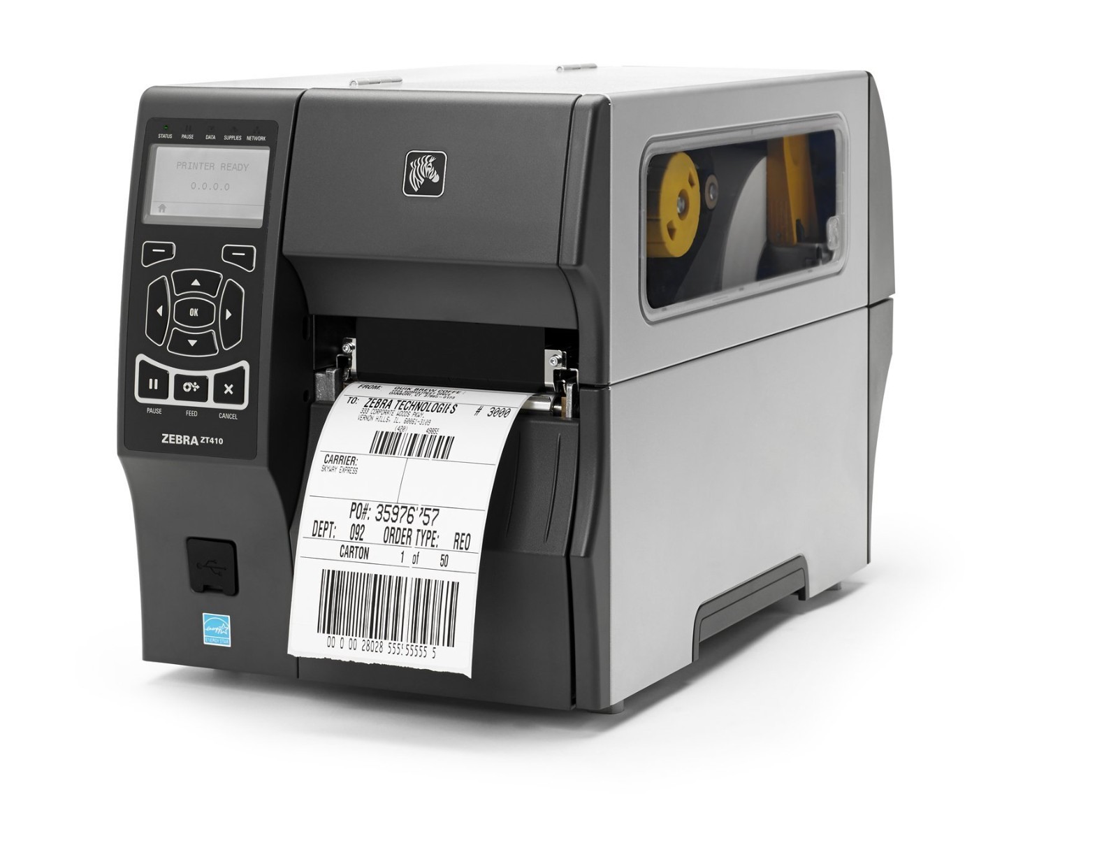 Zebra ZT410 Industrial Thermal Label Printer (ZT41043-T010000Z)