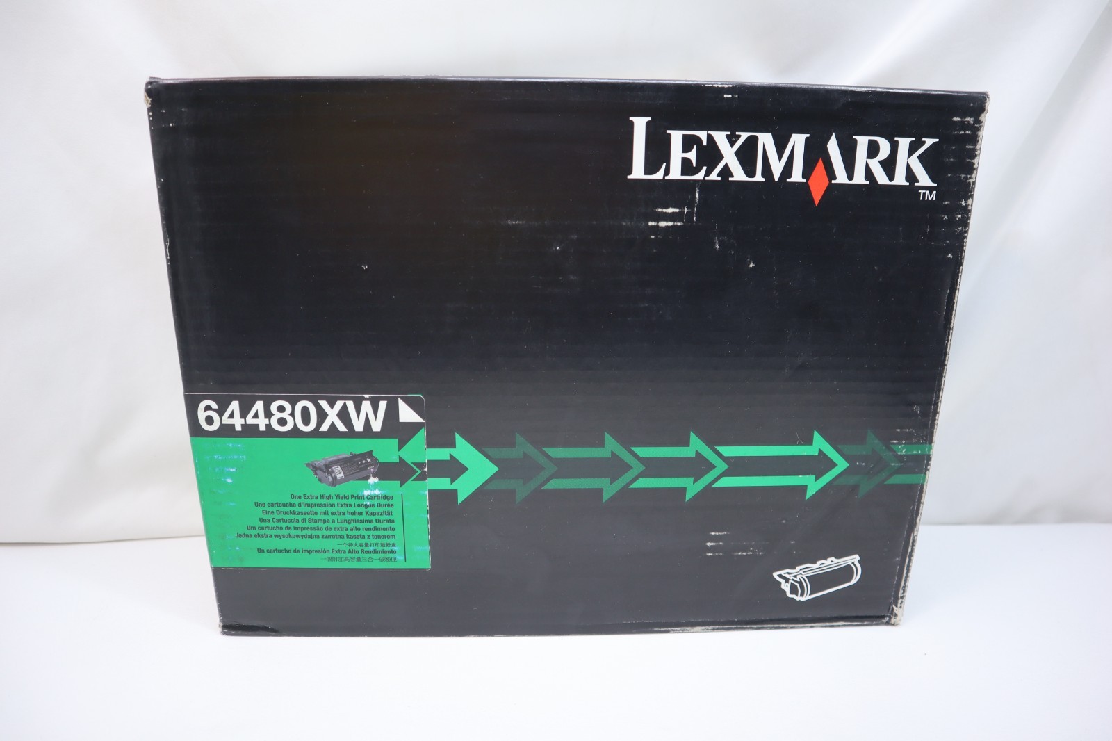 (NEW) LEXMARK 64480XW - BLACK EXTRA HIGH YIELD TONER CARTRIDGE ***