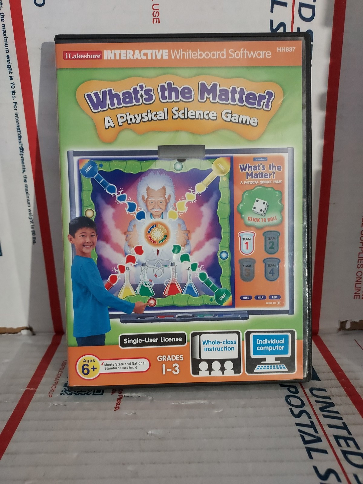 What's the Matter? A Physical Science Game CD-ROM Good Used - #137