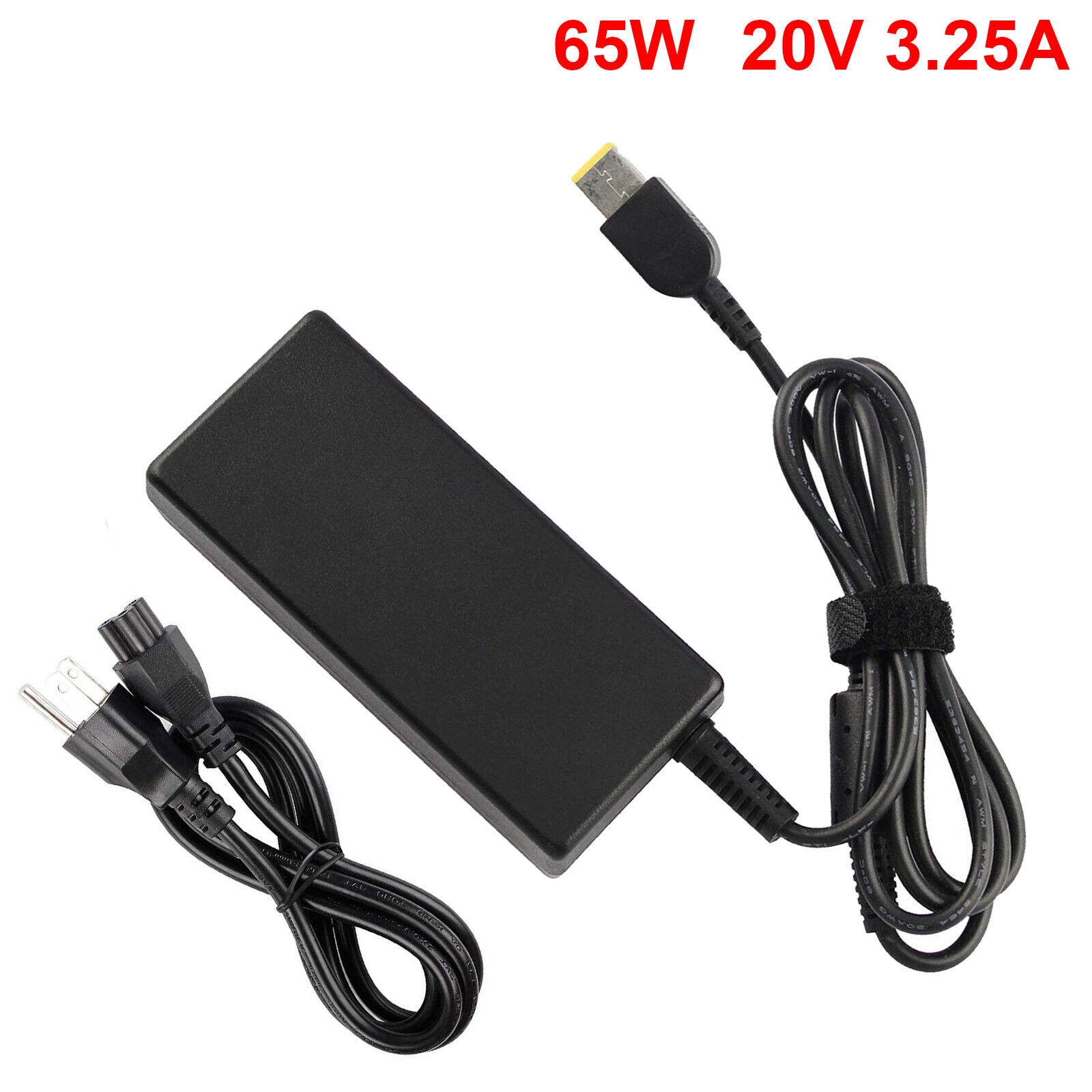 65W 20V3.25A AC Adapter Charger for Lenovo IBM Yoga ThinkPad T X L Series Laptop