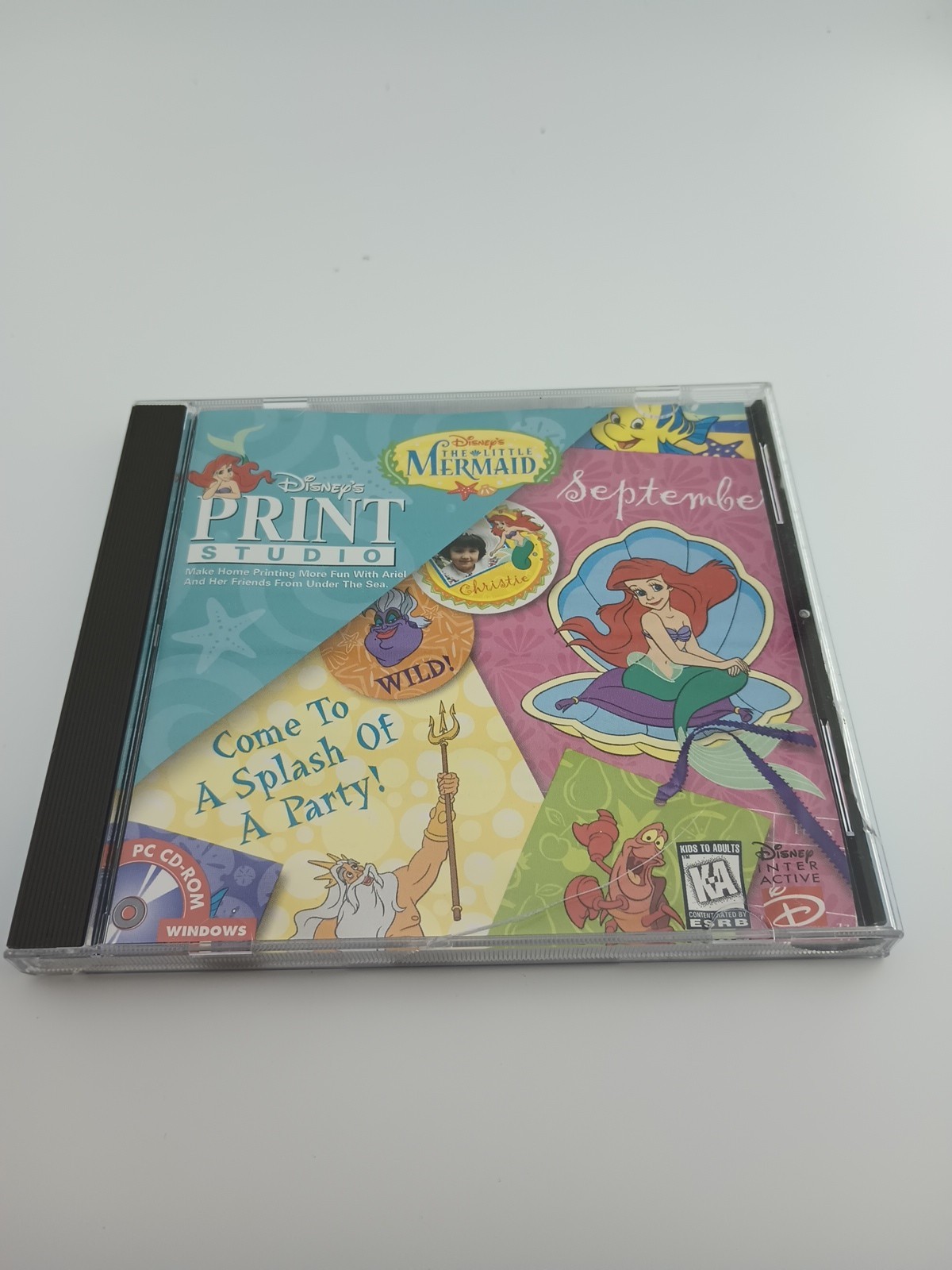 Disney Ariel’s Story Studio PC CD-rom Mac/ Windows 1997  CD-ROM
