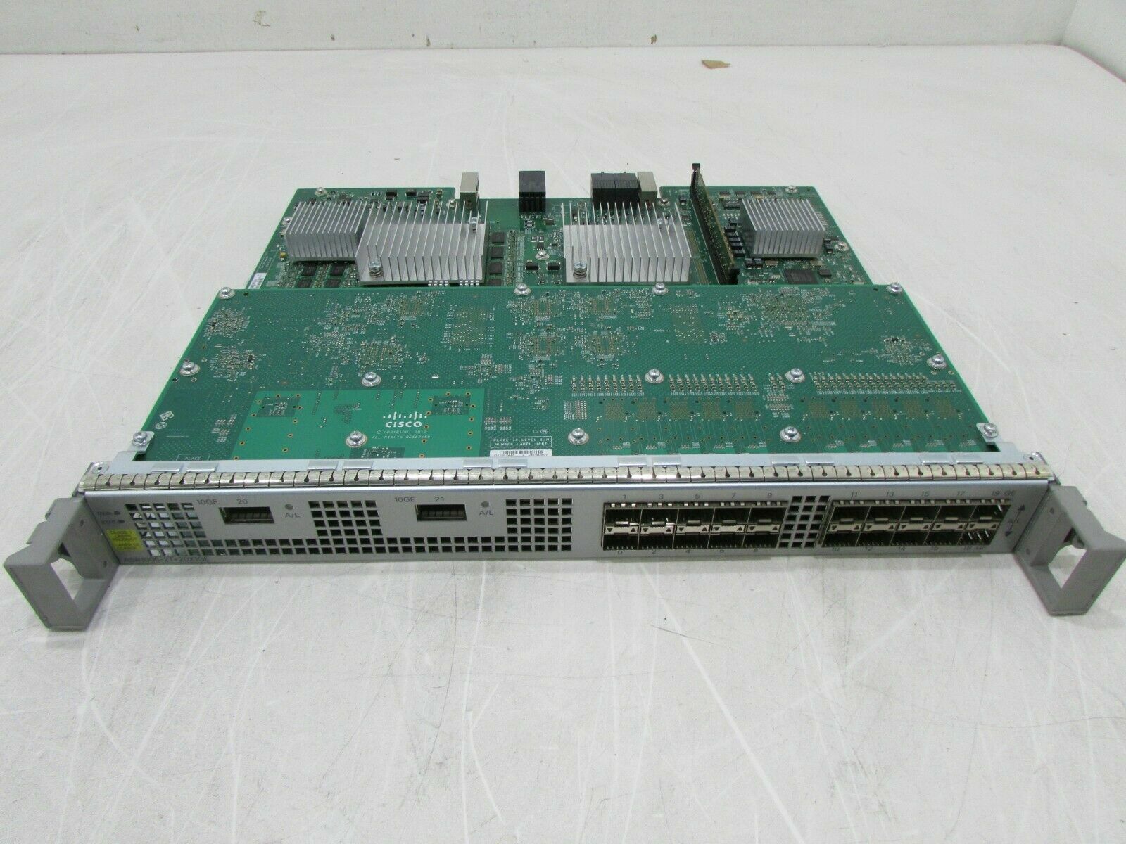 Cisco ASR1000-2T+20X1GE ASR 1000 Series 20x1G, 2x10G Ethernet Line Card