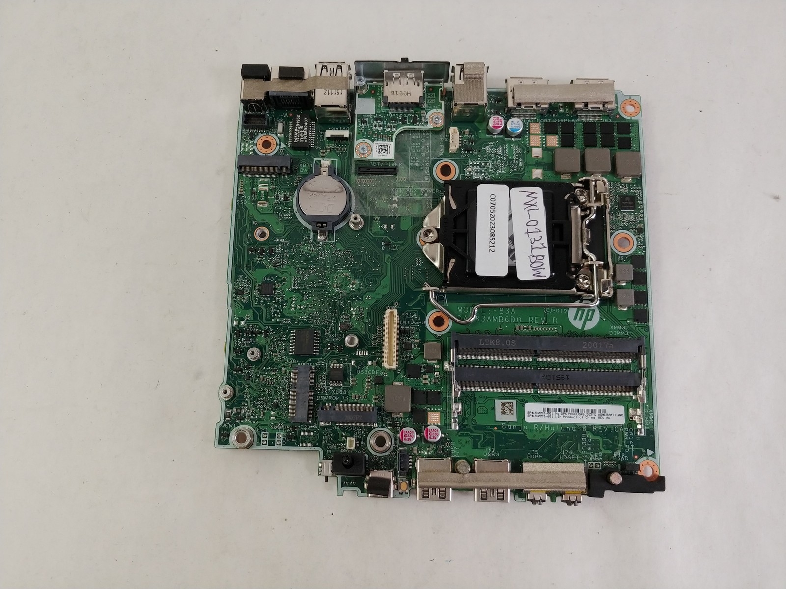 Lot of 2 HP EliteDesk 800 G5  Mini Intel LGA 1151 DDR4 Motherboard L52071-001