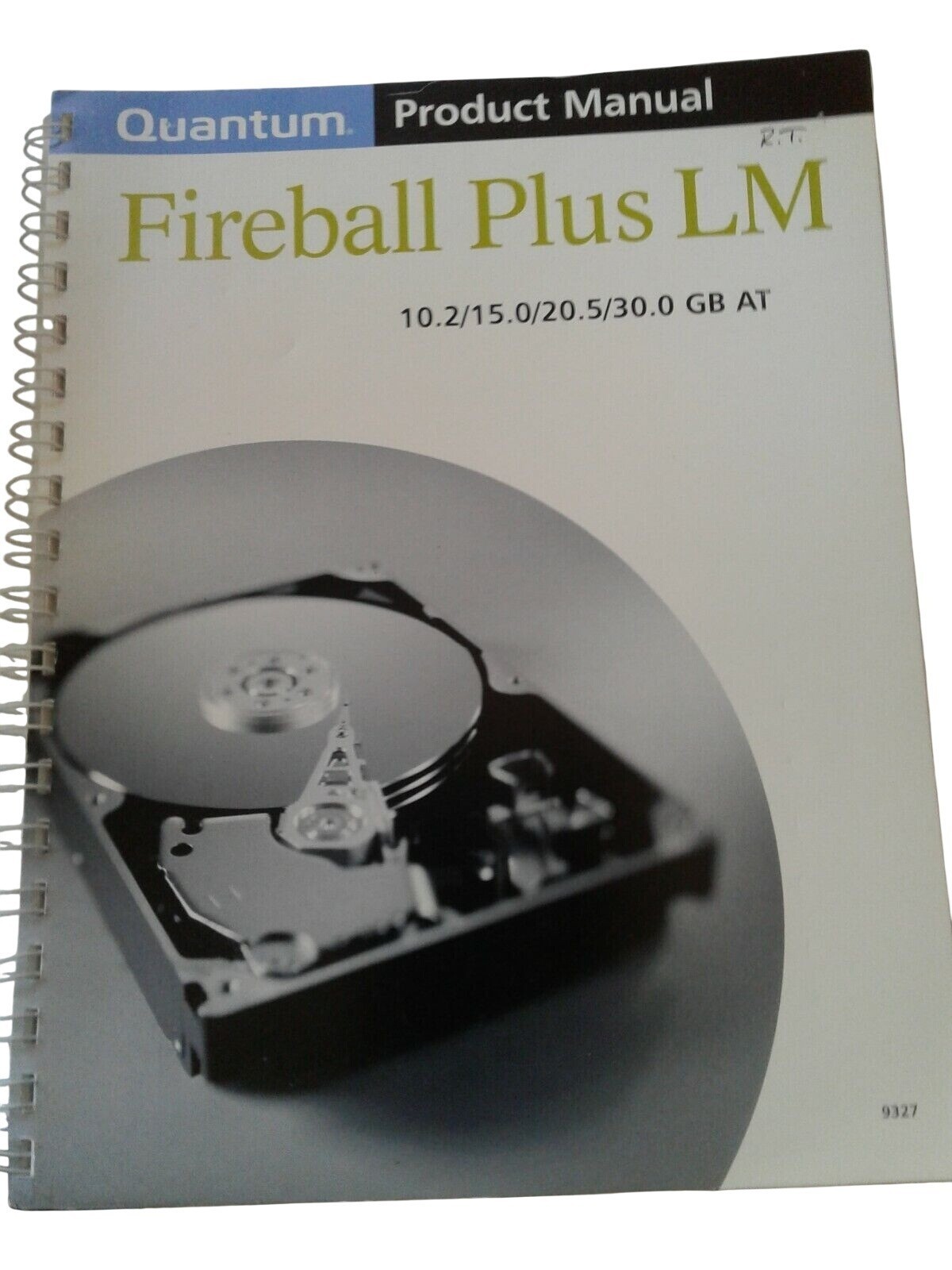 Computer Quantum Product Manual Fireball Plus LM 10.2/ 15.0 / 20.5 / 30.0 GM AT