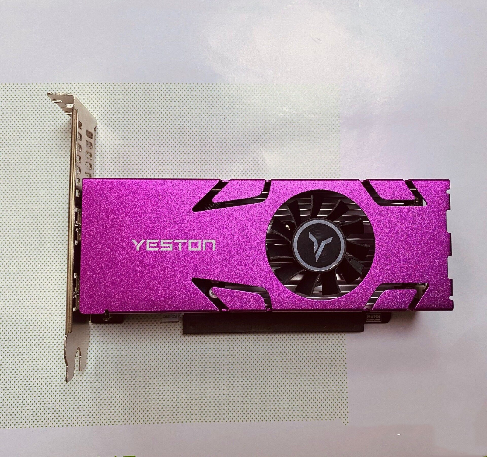 YESTON Radeon RX550 4GB LP GDDR5 PCI-E Graphics Video Card 4*HDMI