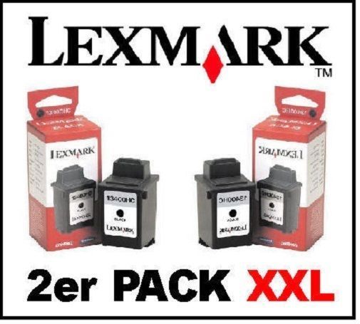 2 x Genuine Ink Samsung SF3000 SF3100 SF4100 / 13400HC 15M0640 Lexmark