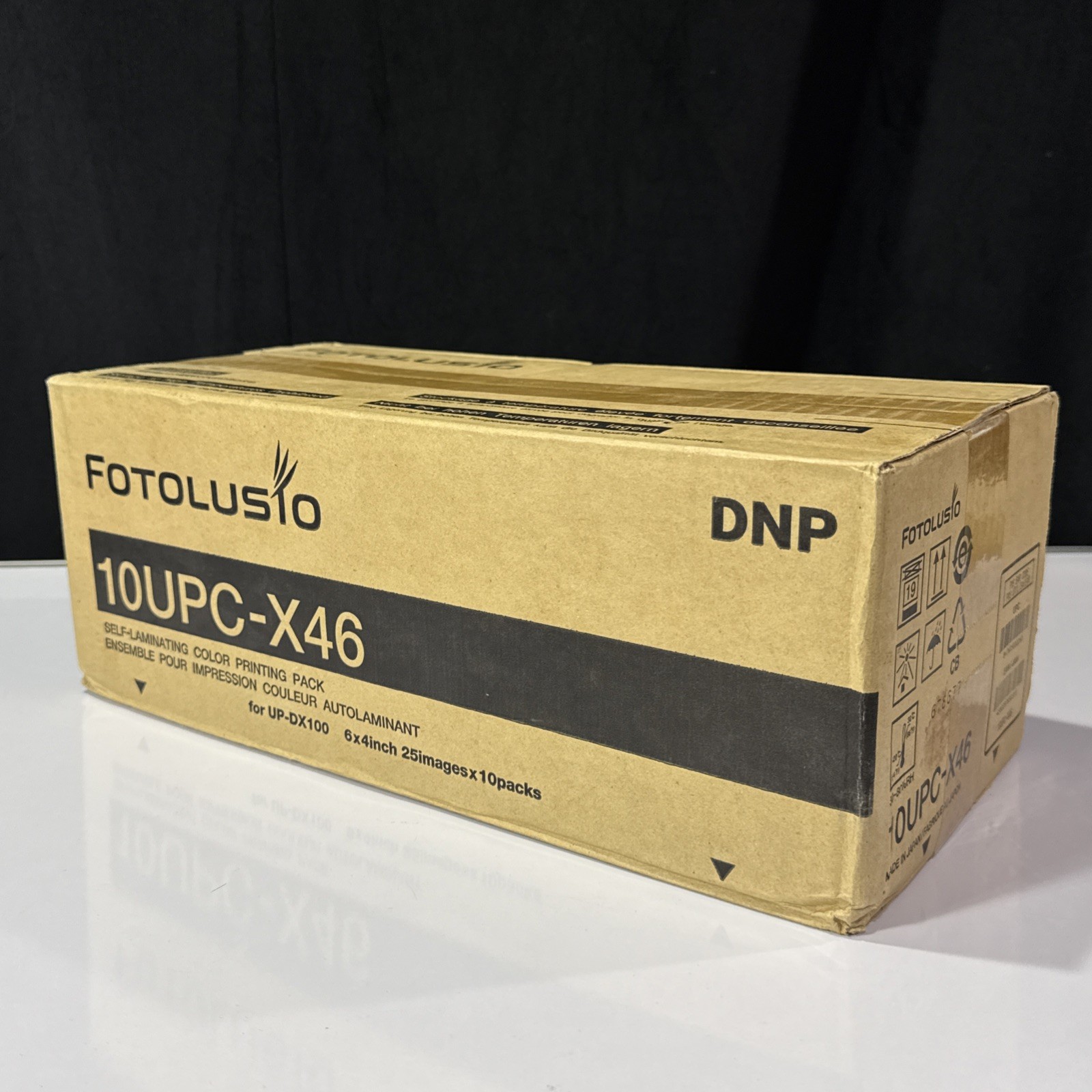 DNP 10UPC-X46 10 Pack 4x6 Color Print Media Sony UP-DX100 NEW