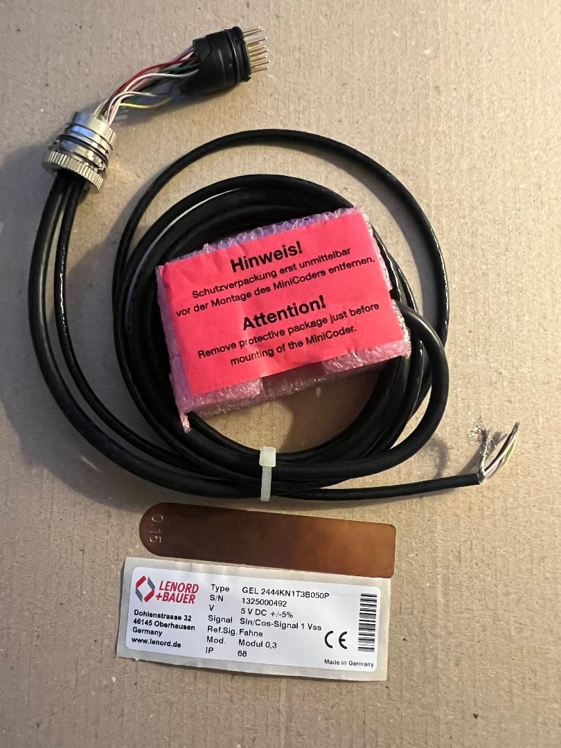 LENORD+BAUER GEL 2444KN1T3B050P Encoder, New, two in stock 