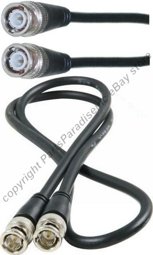 3ft short BNC RG59 Security/DSR/DVR Video Camera/Cam Coax/Coaxial Cable/Cord
