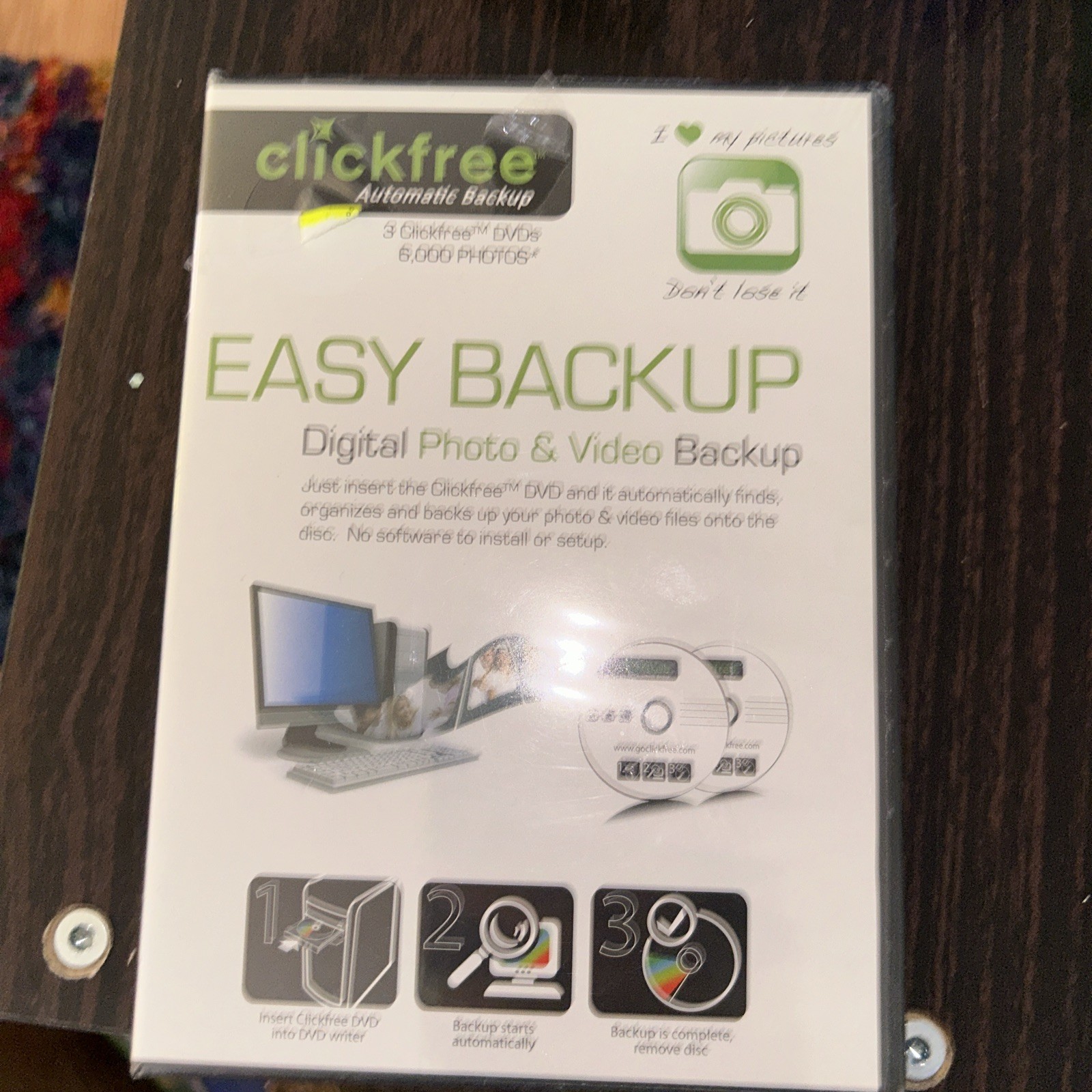 Clickfree Automatic Backup Easy Backup for Digital Photos And Videos
