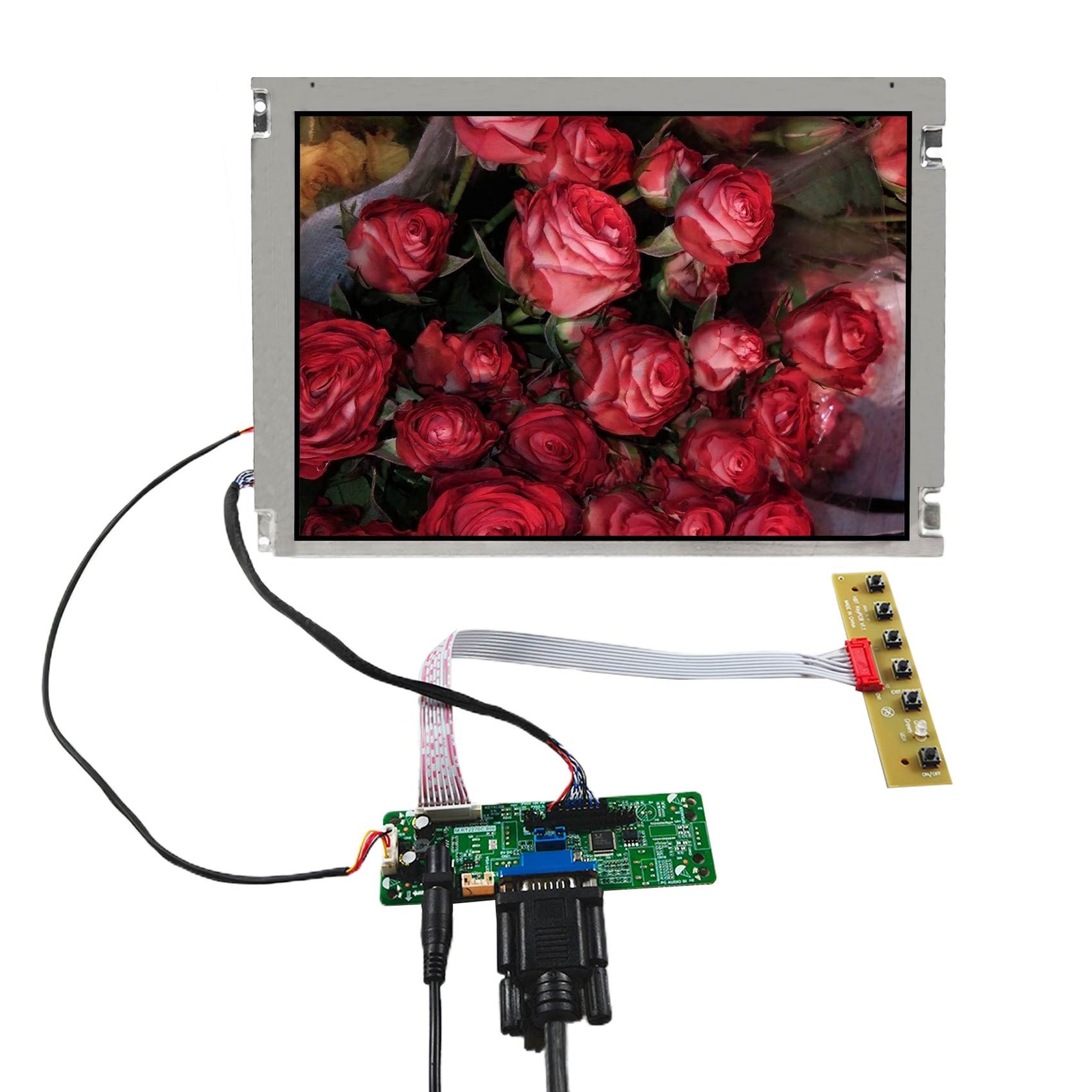 VGA LCD Controller Board RT2270 10.4inch G104SN02 800X600 LCD Screen Display