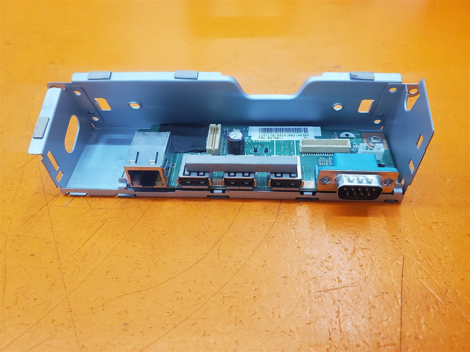 ⭐️⭐️⭐️⭐️⭐️ All-In-One PC Rear I/O Board USB Ethernet Serial 03T6011 w Bracket