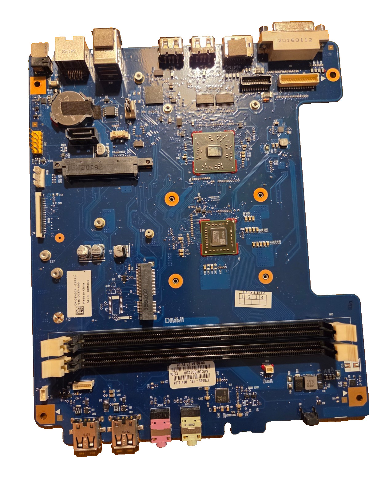 Dell Wyses Zx0 Thin Client Motherboard DDR3 770562-15L 08M3C4 8M3C4